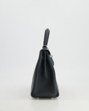 Hermès Kelly 25cm HSS Bag Retourné in Graphite Togo Leather with Palladium Hardware