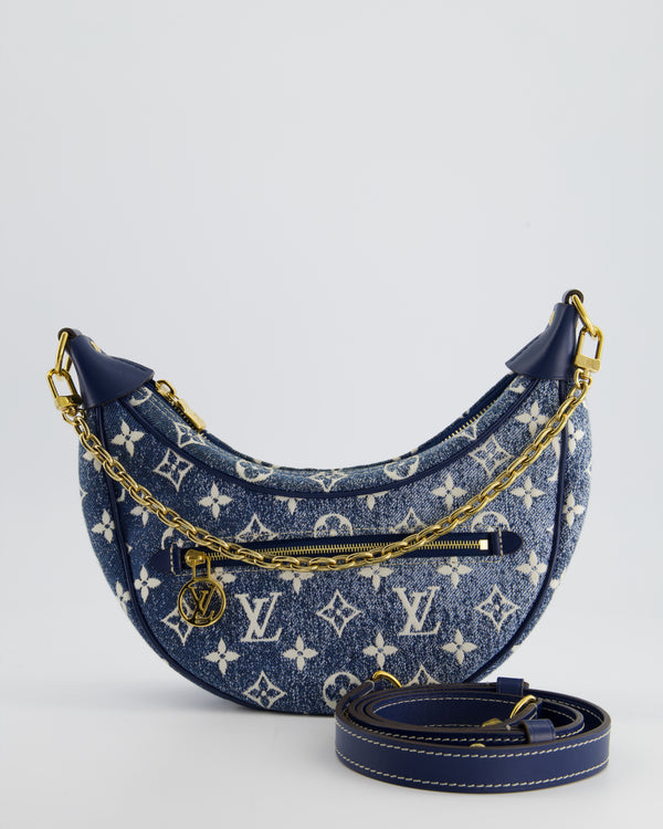 *HOT* Louis Vuitton Denim Monogram Loop Bag