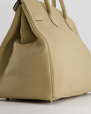 Hermès Birkin 35cm in Trench Togo Leather with Palladium Hardware