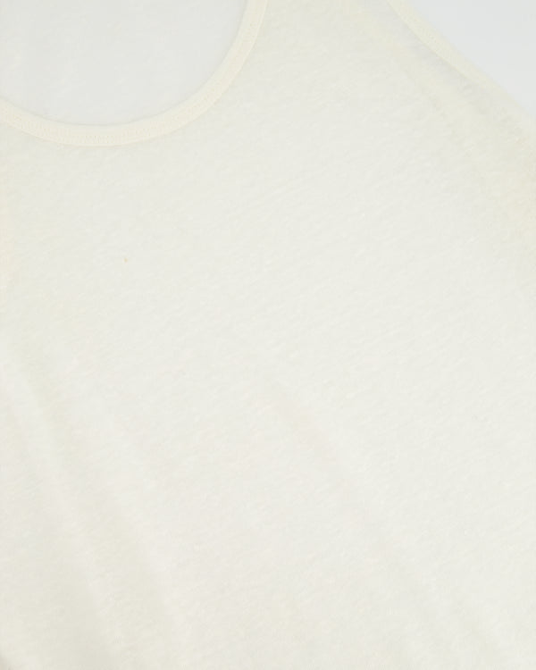 Missoni White Sleeveless Top Size IT XL ( UK 14-16)