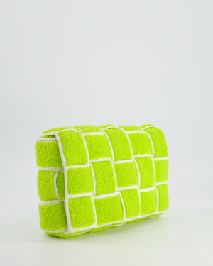 Bottega Veneta Green and White Tennis Cassette Bag