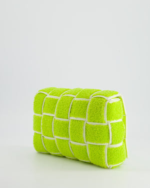 Bottega Veneta Green and White Tennis Cassette Bag