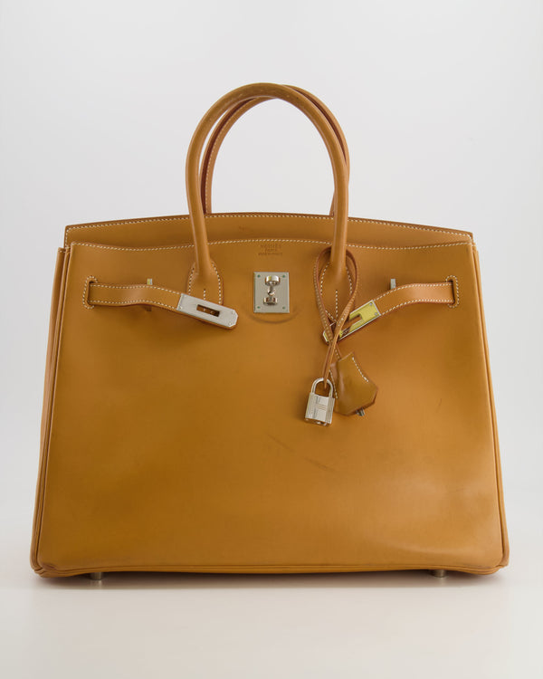 *FIRE PRICE* Hermès Birkin 35cm Vintage Sable in Box Leather with Palladium Hardware