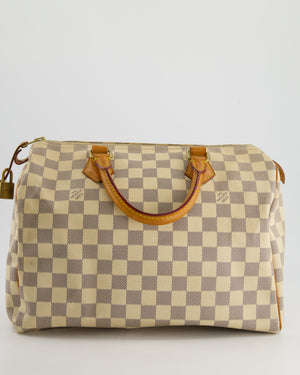 Louis Vuitton Damier Azur Speedy 30cm Bag RRP £1240