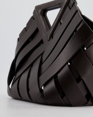 *FIRE PRICE* Bottega Veneta Chocolate Medium Intreccio Point Bag in Calfskin Leather with Leather Hardware RRP £2750