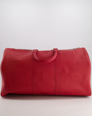 Lous Vuitton Vintage Keepall 50cm Travel Bag in Red Epi Leather