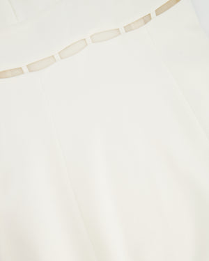 Emilio Pucci Cream Mini Dress with Cut-Out Detailing Size IT 40 (UK 8)
