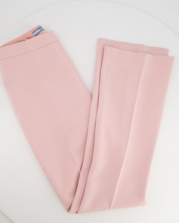 Prada Baby Pink Tailored Trouser Size IT 38 (UK 6) RRP £950