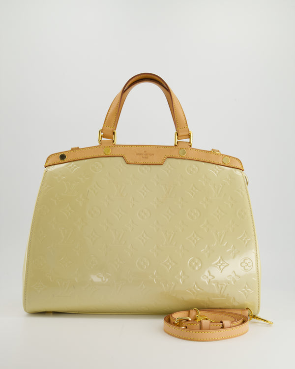 *FIRE PRICE* Louis Vuitton Blair Poudre Monogram Vernis MM Bag with Gold Hardware