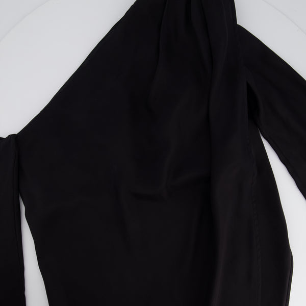 Gauge81 Toho Asymmetric Silk Top in Black FR 36 (UK 8) – Sellier
