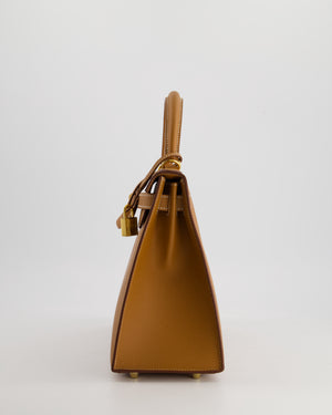 *HOLY GRAIL* Hermès Kelly 28 Sellier  Bag in Gold Epsom Leather with Gold Hardware