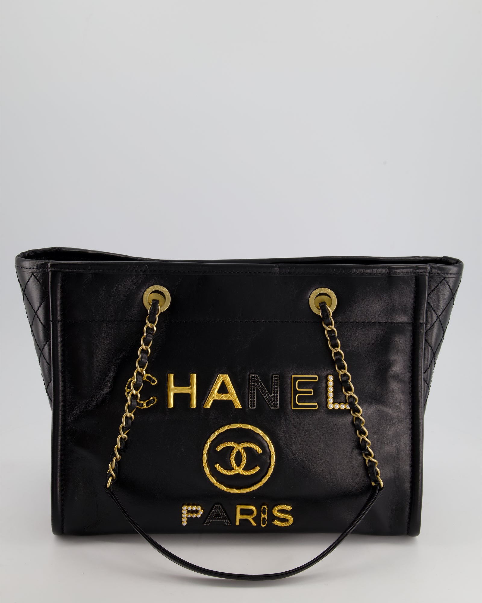 Sale Chanel Chanel Shopper Bag 2020 Sale Chanel Chanel Deauville Tote 2020  Price Chanel Tote 2020 On Sale - Main Image