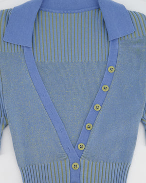 Jacquemus "Le Body Yauco' Viscose-blend Rib Knit Bodysuit FR 36 (UK 8)