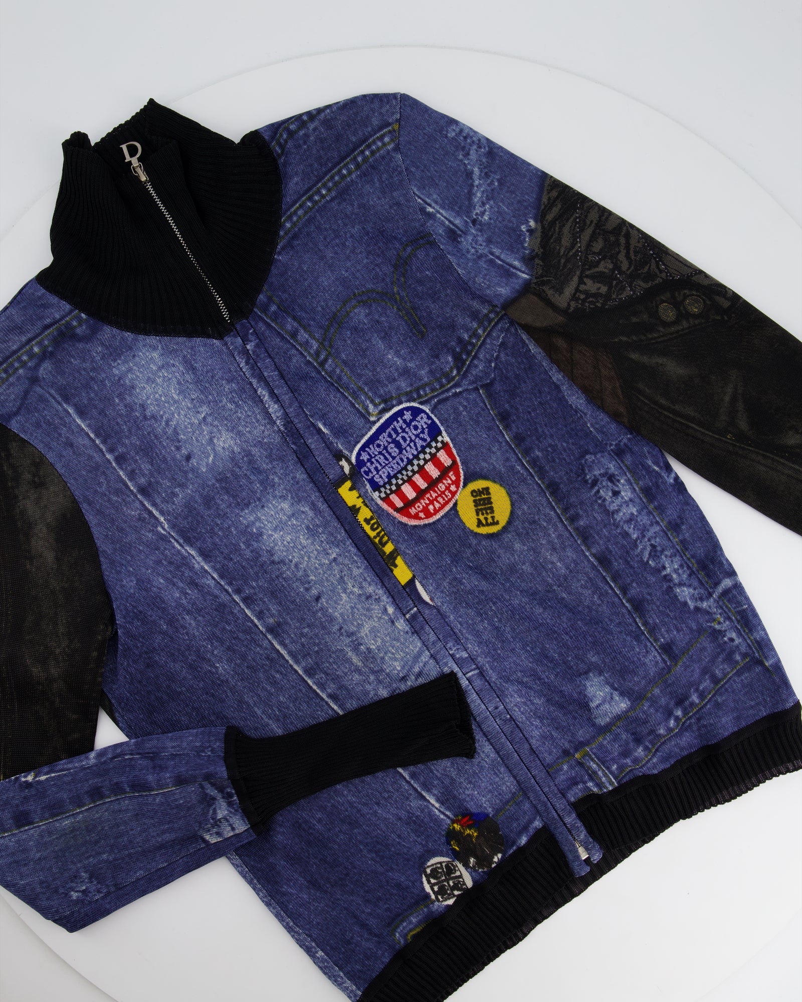 Paris Blues Jean Jacket Christian Dior By John Galliano Fall 2001 
