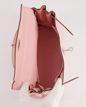 *FIRE PRICE* Hermès Kelly Bag 25cm Retourne in Rose Sakura Swift Leather with Palladium Hardware