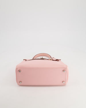 *FIRE PRICE* Hermès Kelly Bag 25cm Retourne in Rose Sakura Swift Leather with Palladium Hardware