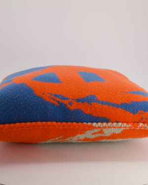 Hermès Brides De Gala Pillow in Écru, Orange & Bleu RRP £650