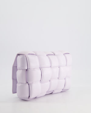 *HOT & FIRE PRICE* Bottega Veneta Pale Lilac Padded Cassette Bag with Gold Hardware RRP £2,780