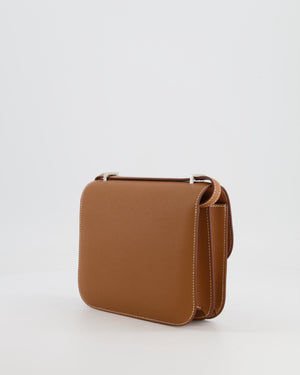 *HOT* Hermès Constance III 18 Miroir Bag in Gold Epsom Leather with Palladium Hardware