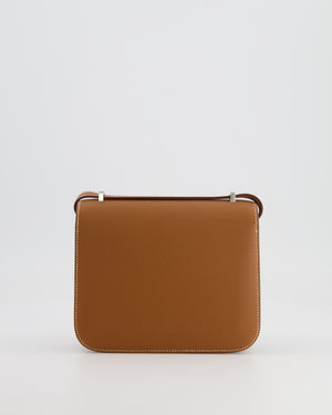 *HOT* Hermès Constance III 18 Miroir Bag in Gold Epsom Leather with Palladium Hardware