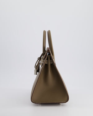 *HOLY GRAIL* Hermès Birkin 25 Sellier Bag in Etoupe Epsom Leather with Palladium Hardware