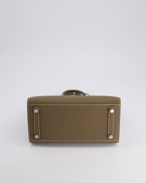 *HOLY GRAIL* Hermès Birkin 25 Sellier Bag in Etoupe Epsom Leather with Palladium Hardware
