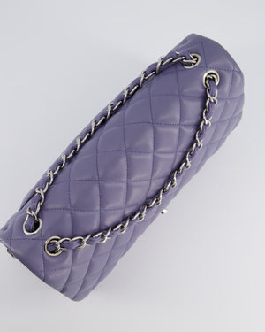 *FIRE PRICE* Chanel Lavender Jumbo Double Flap Bag in Lambskin with Silver Hardware