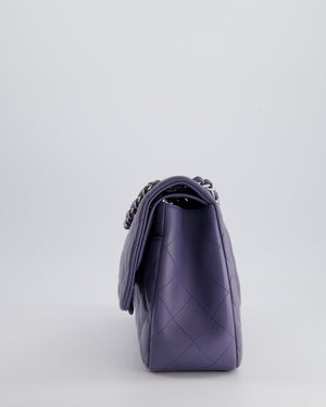 *FIRE PRICE* Chanel Lavender Jumbo Double Flap Bag in Lambskin with Silver Hardware