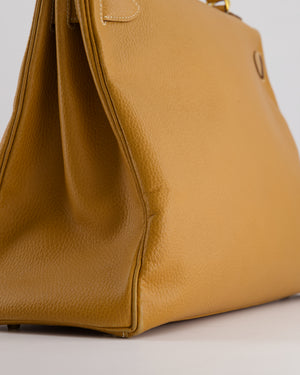Hermès Kelly Bag 40cm in Vache Liege Grainee Leather with Gold Hardware