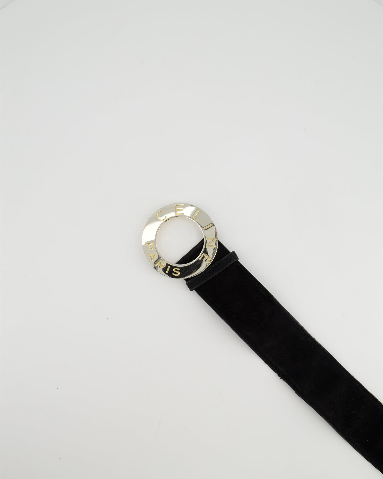 小物 Old CELINE Wide Buckle Large Belt sz.S 小物 Old CELINE Wide