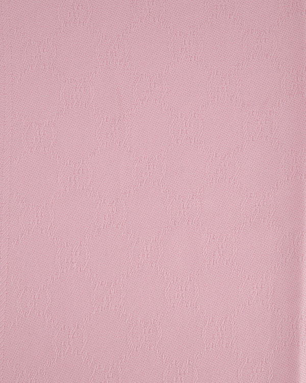 Gucci Pink Monogram Scarf 185x50cm