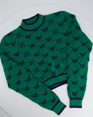 Gucci X Adidas Green & Blue Logo Jumper with Vest Size IT M (UK 10)