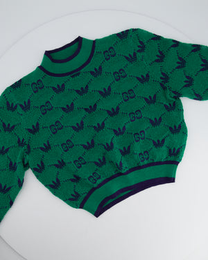 Gucci X Adidas Green & Blue Logo Jumper with Vest Size IT M (UK 10)