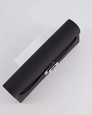 Hermès Kelly To Go Bag in Noir Epsom Leather with Palladium Hardware