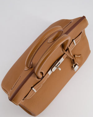 *RARE* Hermès Birkin Bag 30cm Retourne in Gold Togo Leather with Palladium Hardware
