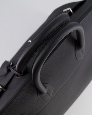 Hermès HAC Bag 40cm in Black Togo Leather With Palladium Hardware