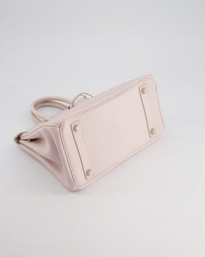 *FIRE PRICE* Hermès Birkin Retourne 25cm in Rose Dragee Swift Leather with Palladium Hardware