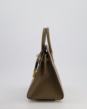 Hermès Birkin 25cm Bag Sellier in Etoupe Epsom Leather with Gold Hardware