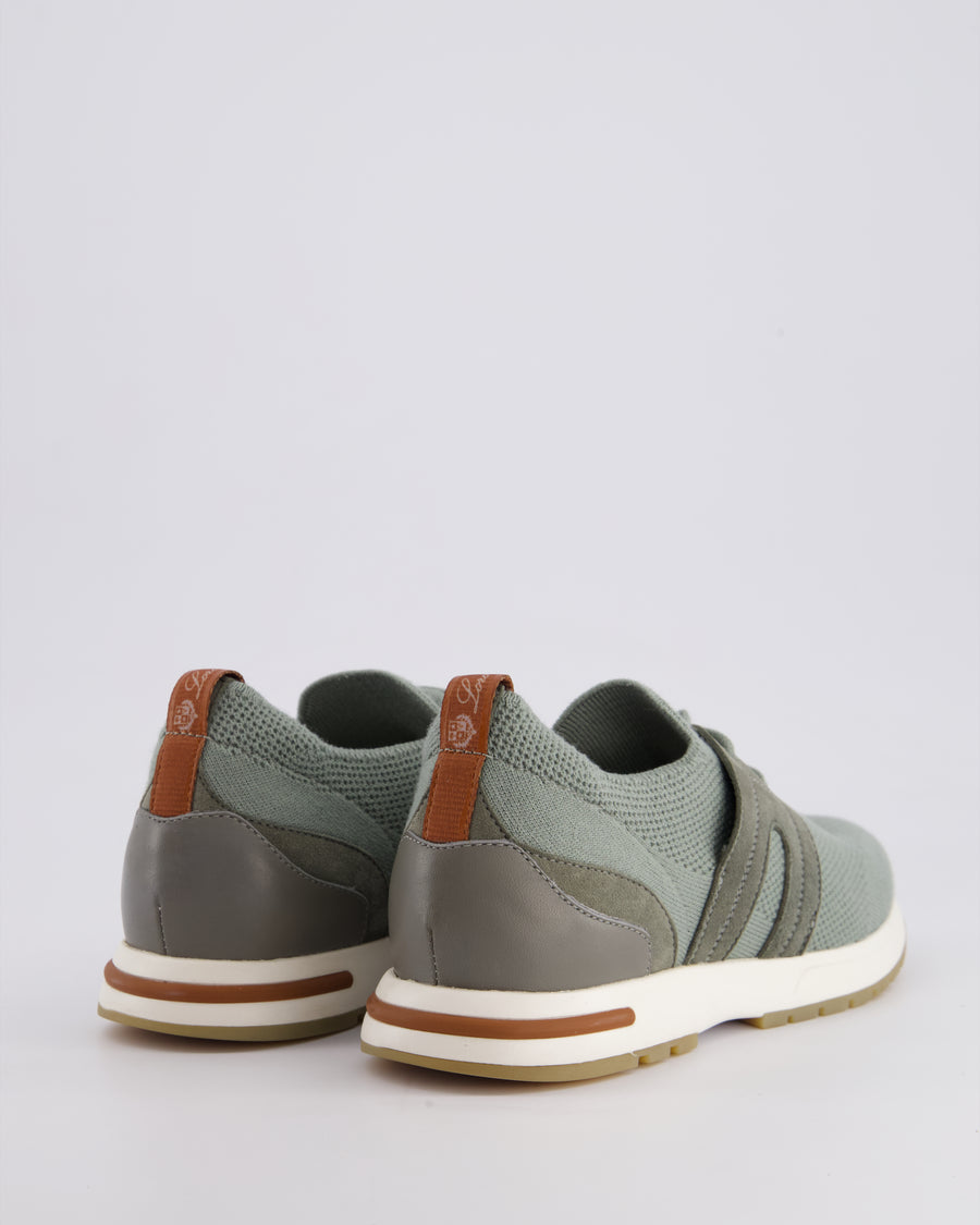 Loro Piana Green 360 Flexi Walk Trainer Size EU 37