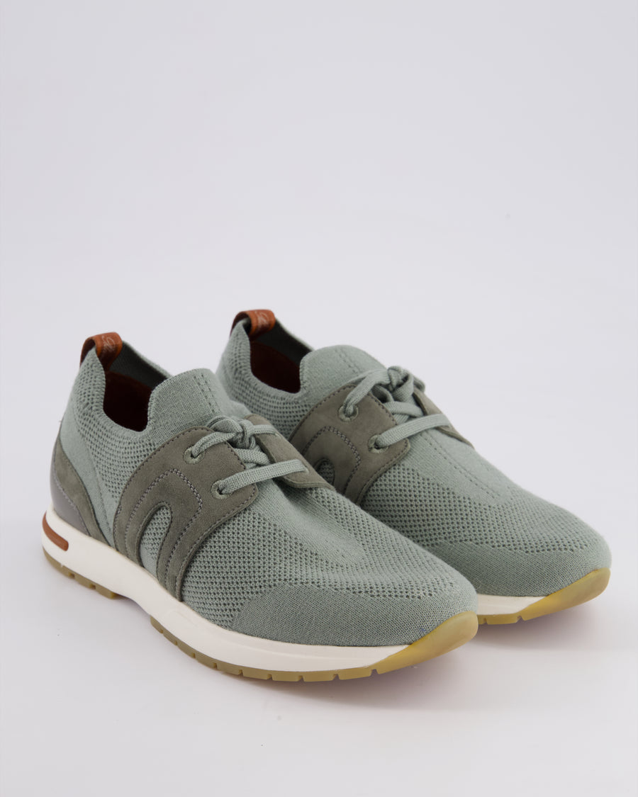 Loro Piana Green 360 Flexi Walk Trainer Size EU 37