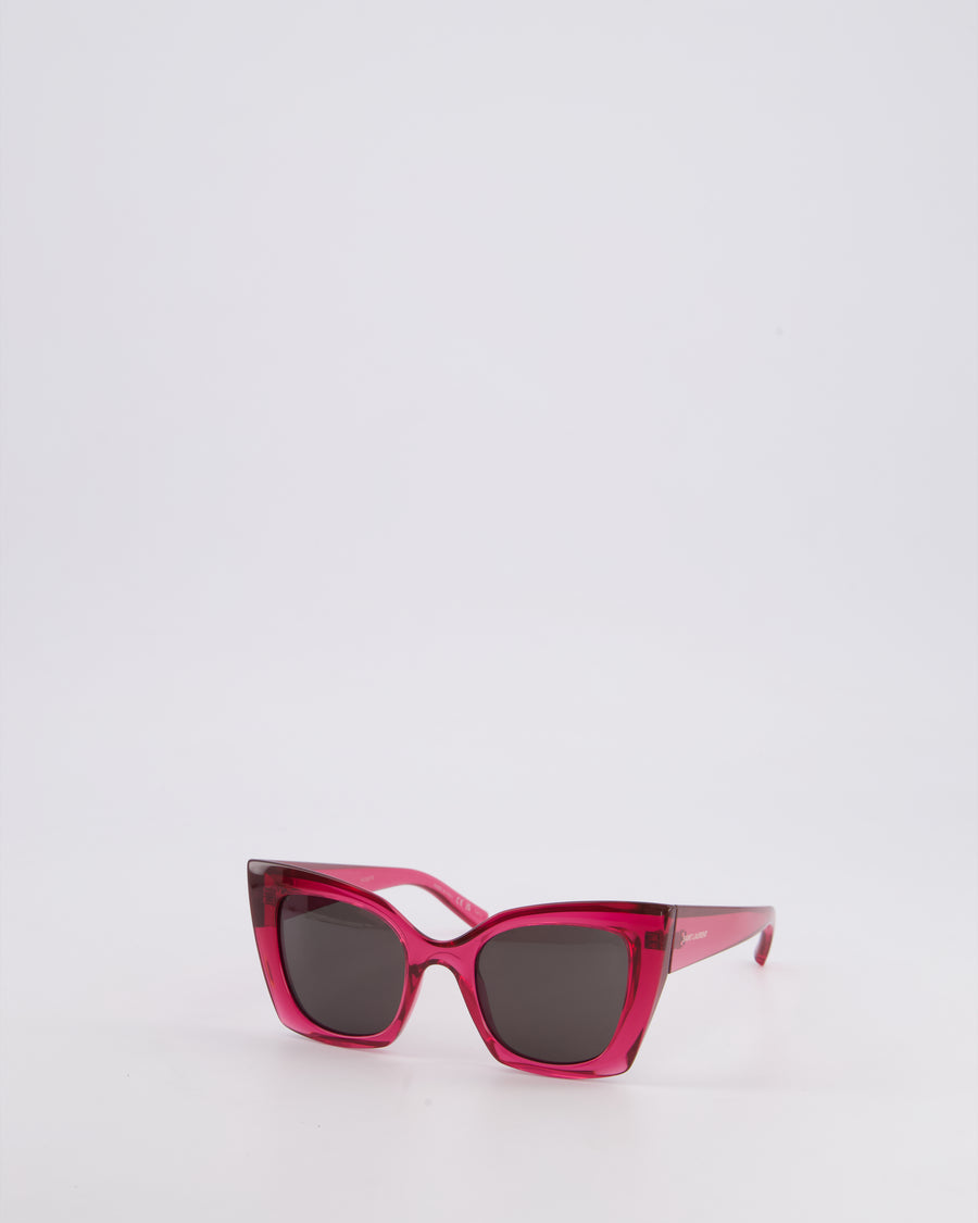Saint Laurent Pink Tyrian 552 Sunglasses