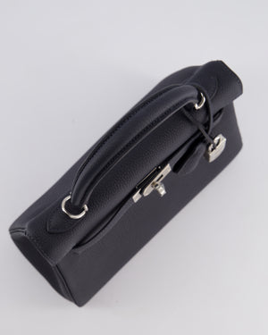 *HOLY GRAIL* Hermès Kelly 25cm Retourne Bag in Caban Togo Leather and Palladium Hardware