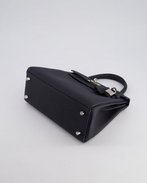 *HOLY GRAIL* Hermès Kelly 25cm Retourne Bag in Caban Togo Leather and Palladium Hardware