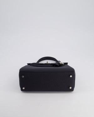 *HOLY GRAIL* Hermès Kelly 25cm Retourne Bag in Caban Togo Leather and Palladium Hardware