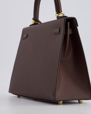 *SUPER RARE* Hermès Kelly Sellier 25cm Bag in Rouge Sellier Madame Leather with Gold Hardware