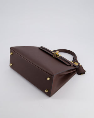 *SUPER RARE* Hermès Kelly Sellier 25cm Bag in Rouge Sellier Madame Leather with Gold Hardware