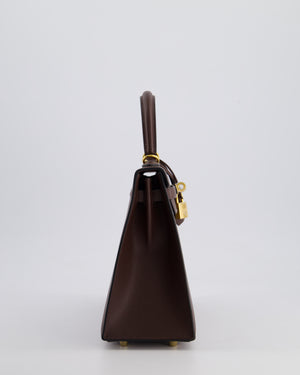 *SUPER RARE* Hermès Kelly Sellier 25cm Bag in Rouge Sellier Madame Leather with Gold Hardware