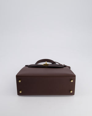 *SUPER RARE* Hermès Kelly Sellier 25cm Bag in Rouge Sellier Madame Leather with Gold Hardware