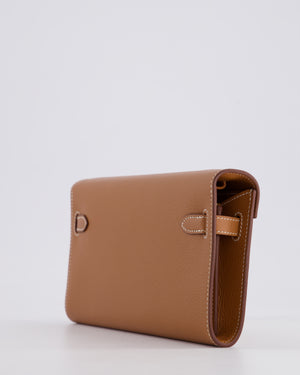 Hermès Kelly To Go Bag in Gold Evercolour Leather with Gold Hardware