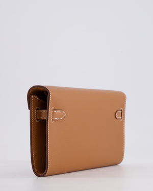 Hermès Kelly To Go Bag in Gold Evercolour Leather with Gold Hardware
